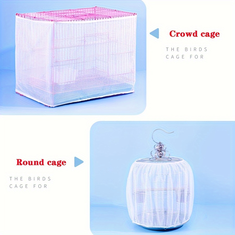 Net for bird outlet cage