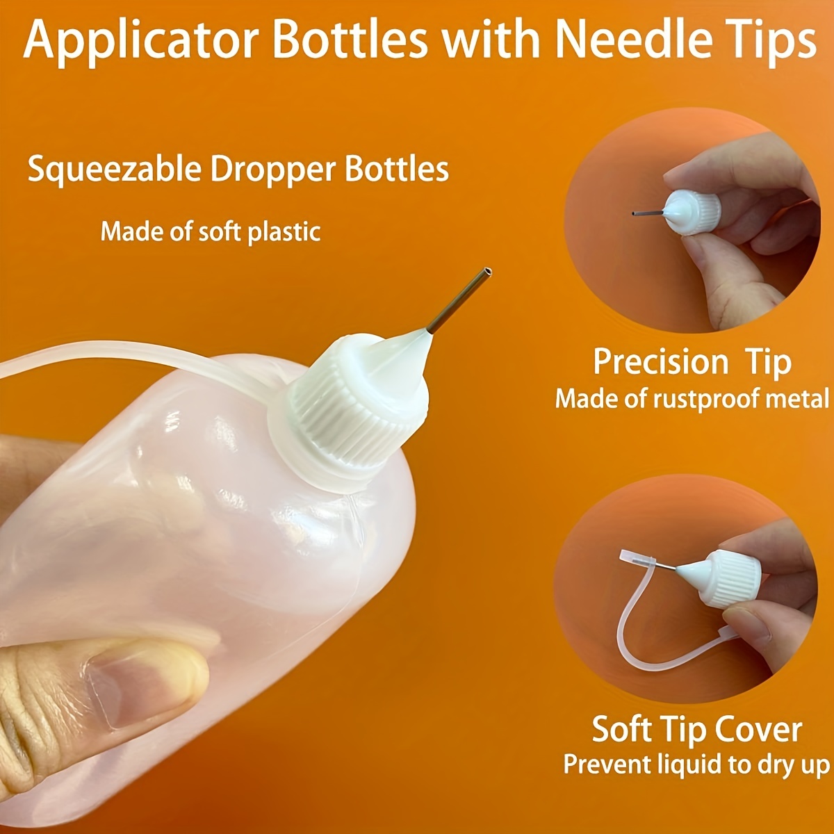 Scrapbooking Oil Dropper Bottles Paper Quilling Glue Applicator Glue Bottle