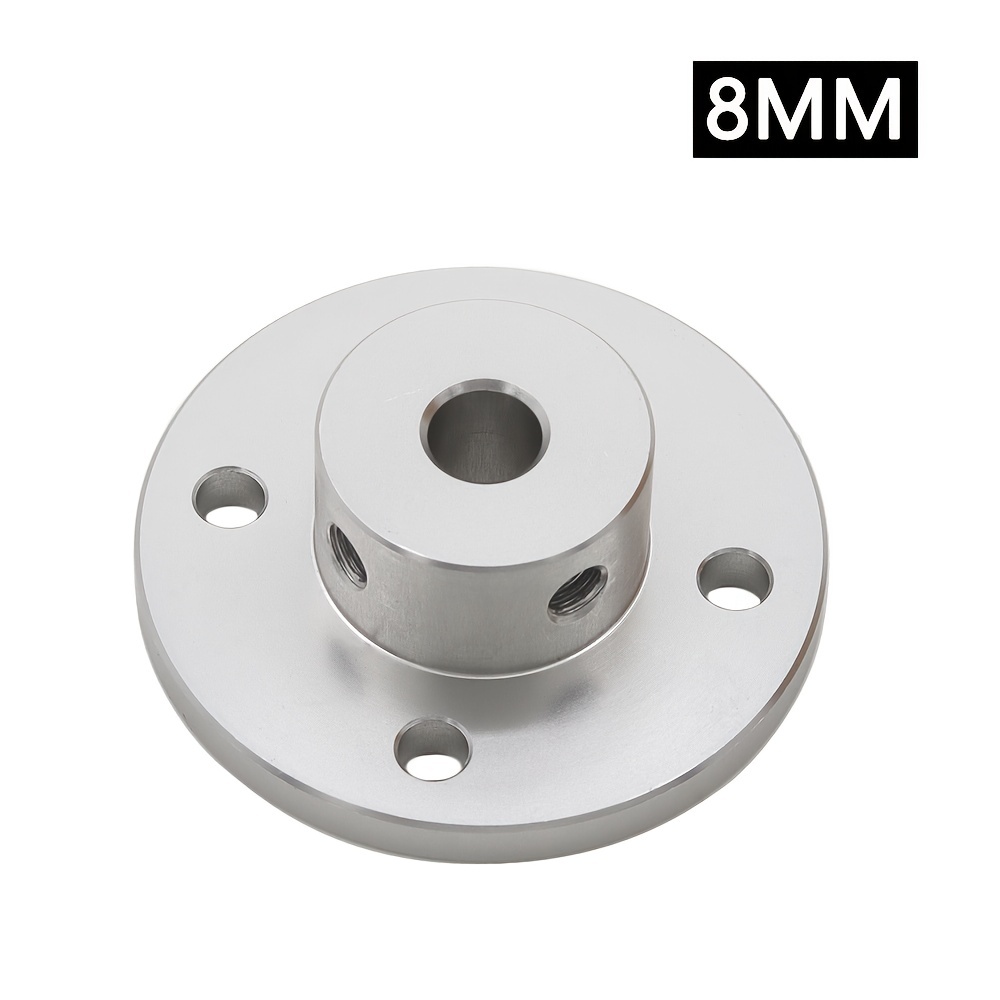 1pc Flange Coupling Rigid Flange 3/4/5/6/8/10/12mm Guide Shaft Optical Shaft Support Bearing, Suitable For