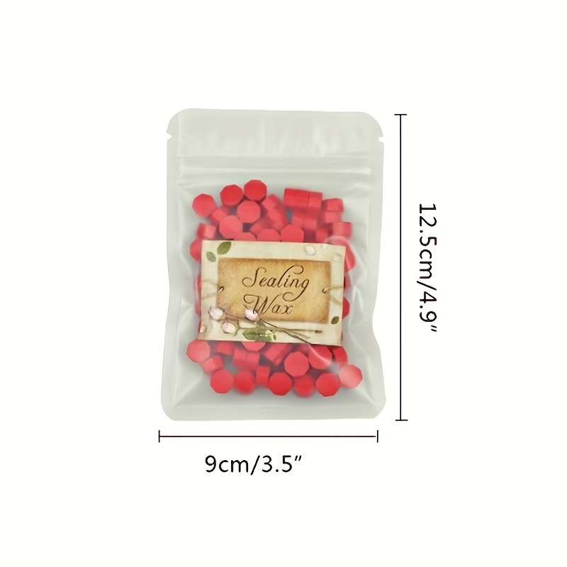 Wine Red Seal Wax Beads Perfect For Wax Seal Stamp Cards - Temu