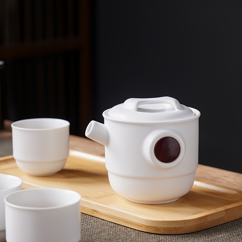 Service à thé Kung Fu Théière Infuseur avec 3 tasses Petite