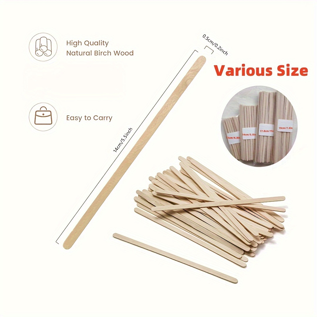 200pcs/300pcs 7.09 Inch Double Hole Coffee Stirrers for restaurants/cafes