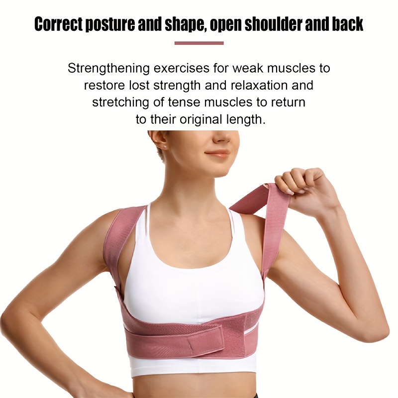 Sports Back Posture Corrector Women Posture Brace Corset Gym Men