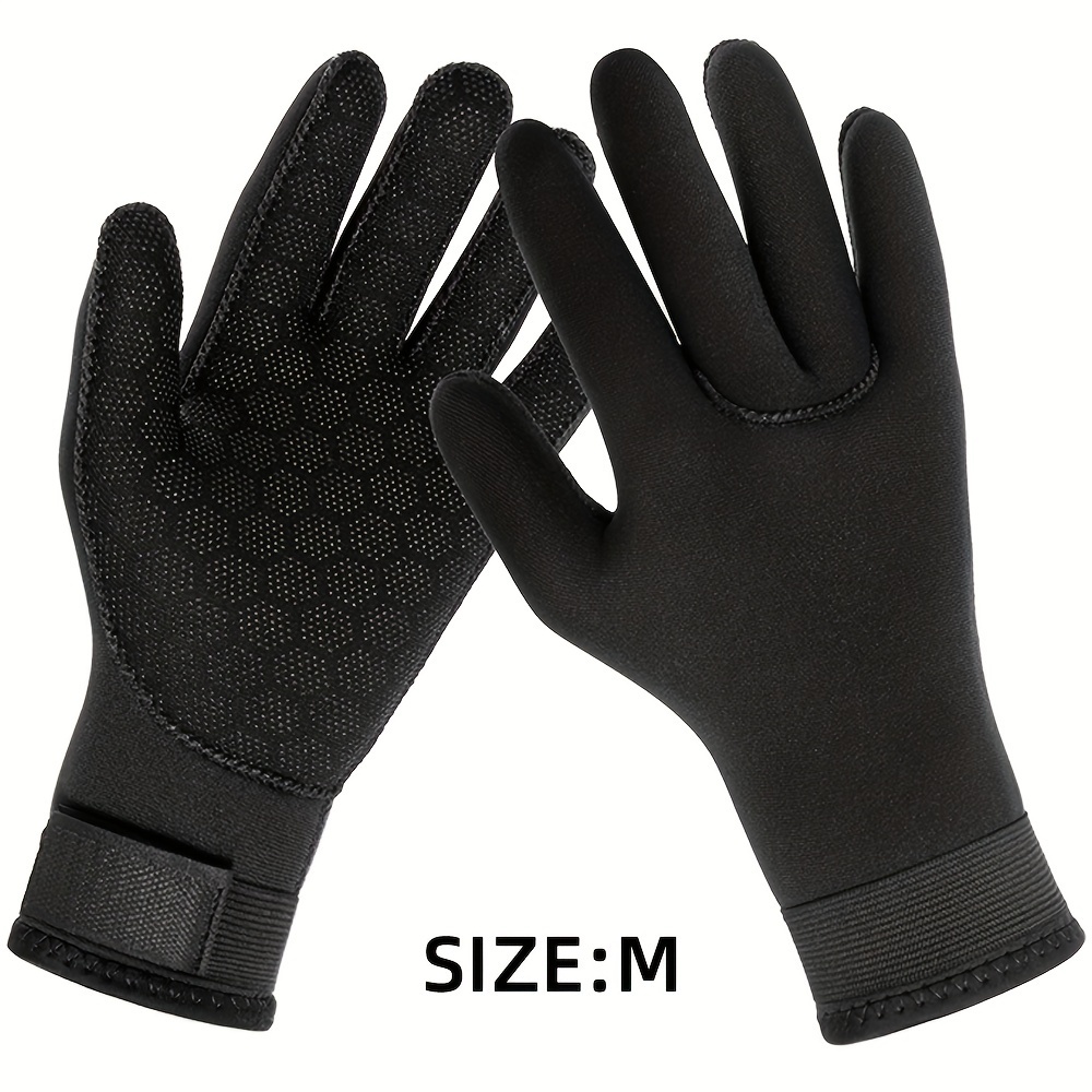 Chloroprene Rubber Gloves Warm Non slip Flexible Gloves - Temu