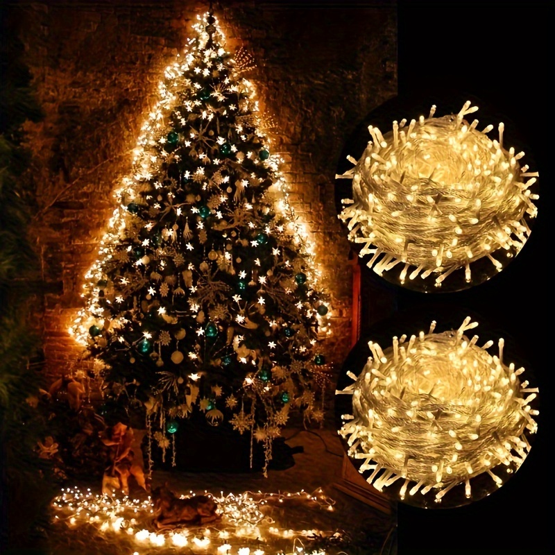 30 Luces Led De Cadena De Cobre Alimentado Por Batería, Iluminación De  Vacaciones Para Guirnalda De Hadas, Para Decoración De Fiestas De Bodas Y  Árboles De Navidad (sin Enchufe)