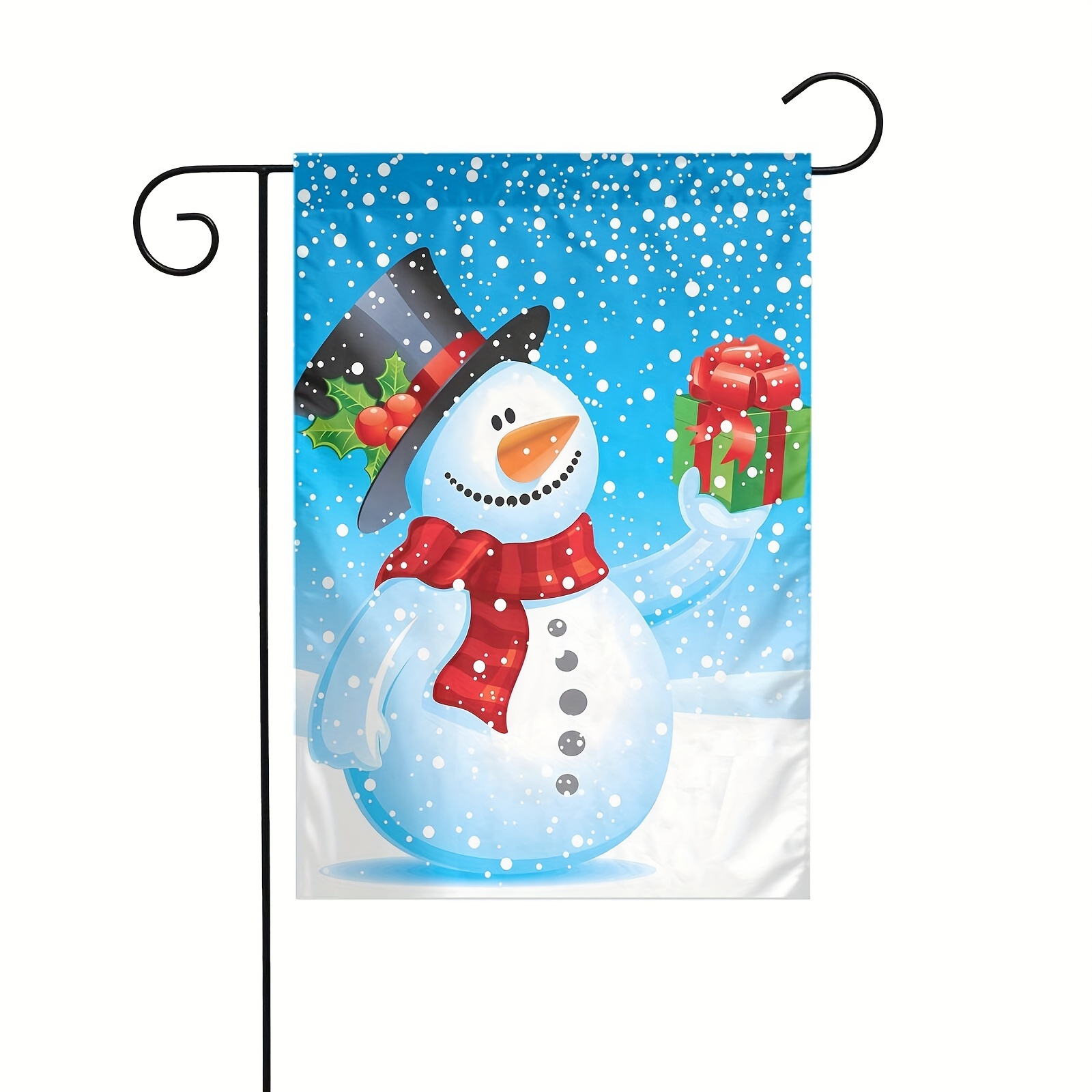 Drapeau décoratif jour de neige et cardinaux - Drapeaux décoratifs -  Briarwood lane