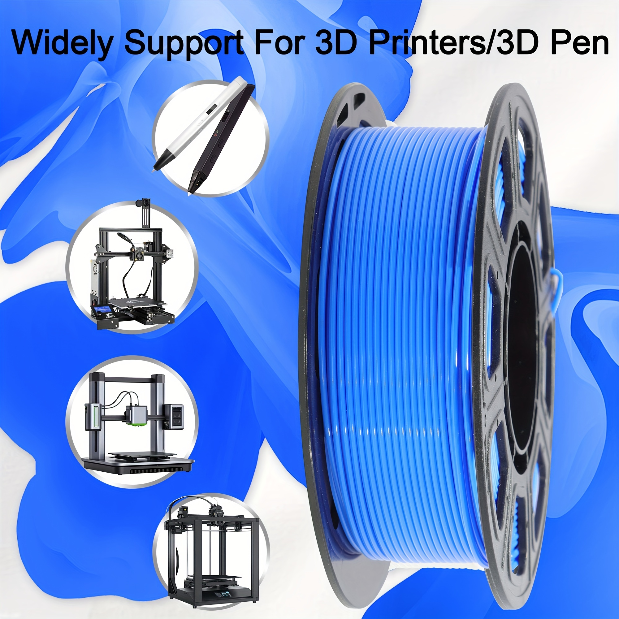 IWECOLOR Silk PLA Filament D'imprimante 3D Triple Couleurs Co-extrusion Filament  D'impression 3D Précision