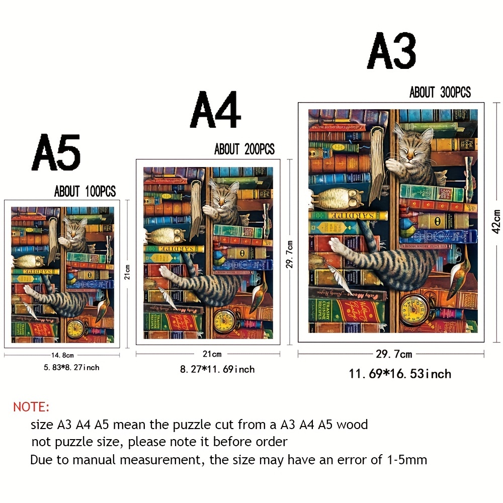 270 Piece Wooden Jigsaw Puzzle For Adults - Animal Shaped Pieces With Beautiful Wooden Box