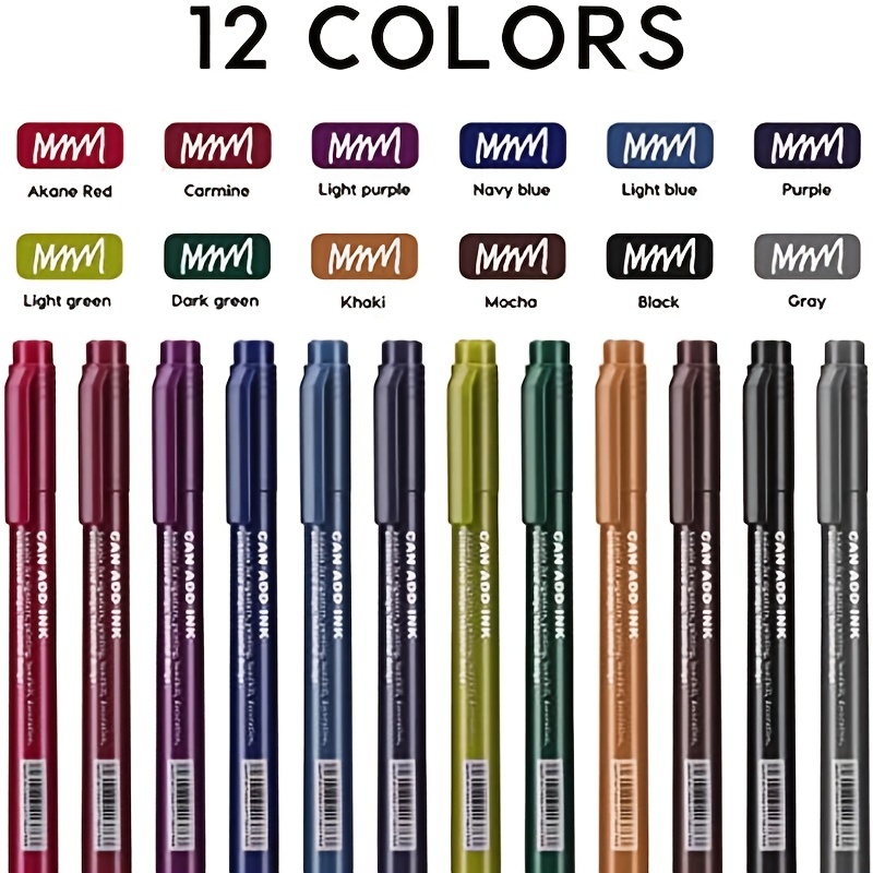 DOUBLE LINE SILVER Anime Pens Assorted Colors DIY Micro Pen Art Pens for  Artists $9.91 - PicClick AU