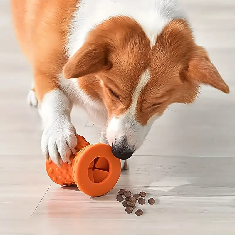 Interactive Treat Dispensing Puppy Toys - Dog Bones For Aggressive