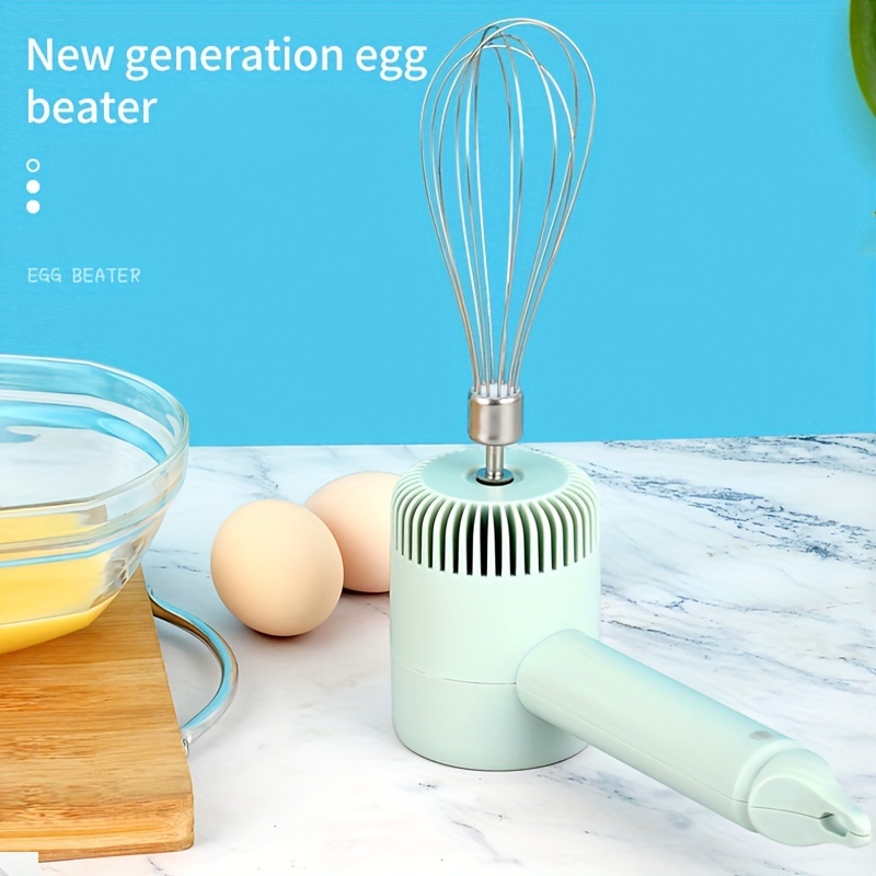 Portable Electric Food Mixer - 3 Speeds, Automatic Whisk, Dough & Egg  Beater, Cake Cream Whipper - Ideal For Baking & Cooking - Temu