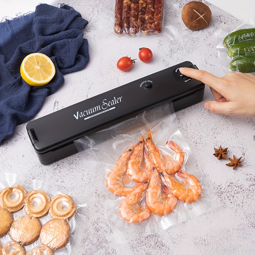 Vacuum Sealer For Food Storage - Automatic Air Sealing System For