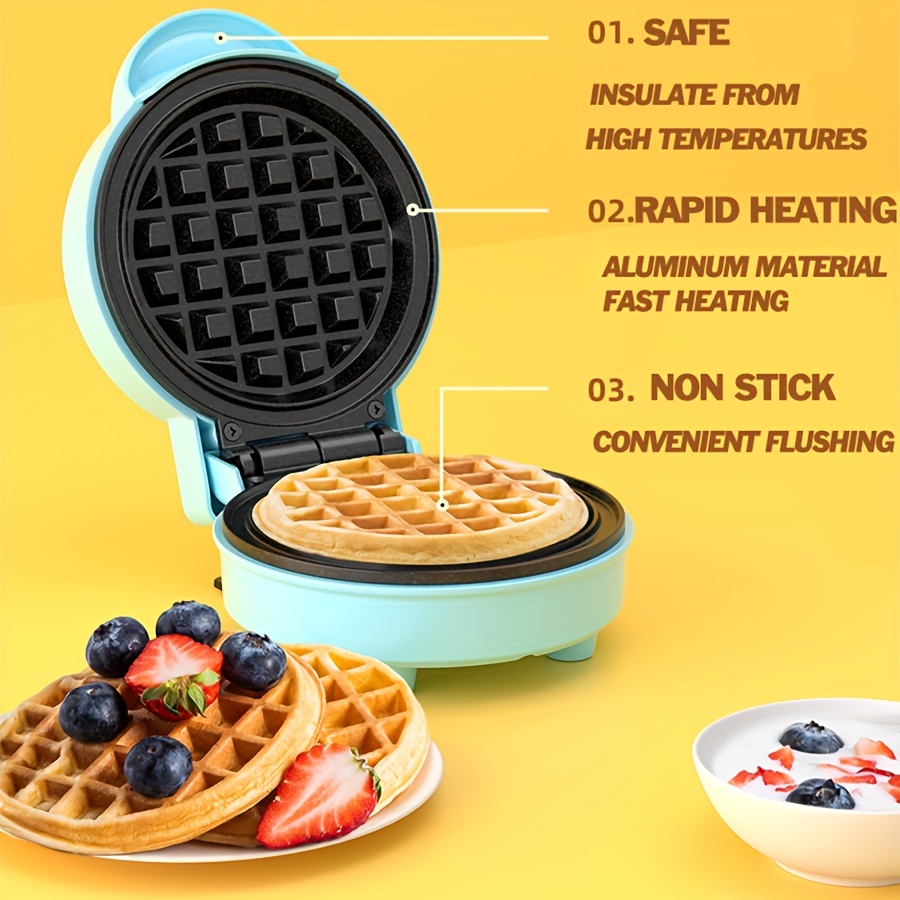 Mini Waffle Maker For Individual Waffles, Chowder, Keto Chaffles, Easy To  Clean, Non-stick Surface, (white), Cookware, Kitchenware, Kitchen  Accessories Kitchen Stuff Small Kitchen Appliance - Temu