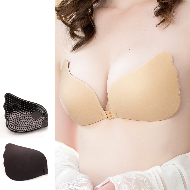 Invisible Stick-On Lift Bra, Strapless & Seamless Push Up Self-Adhesive  Silicone Bra, Women's Lingerie & Underwear