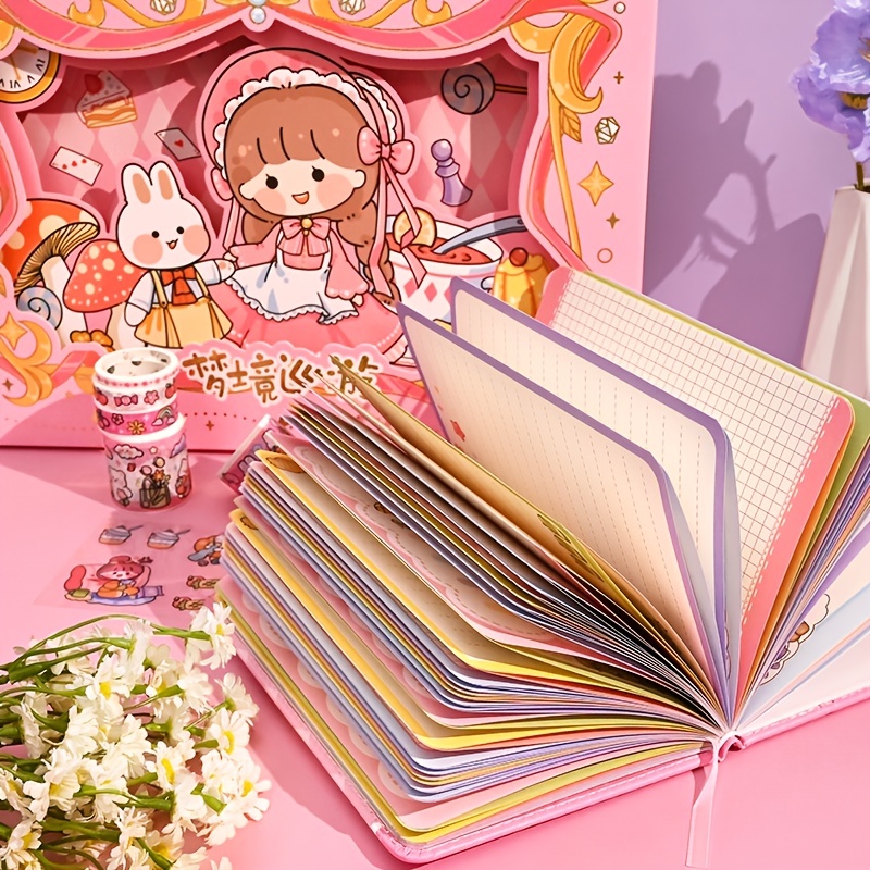 32pg Cartoon Anime Notebook: Perfect Gift For - Temu