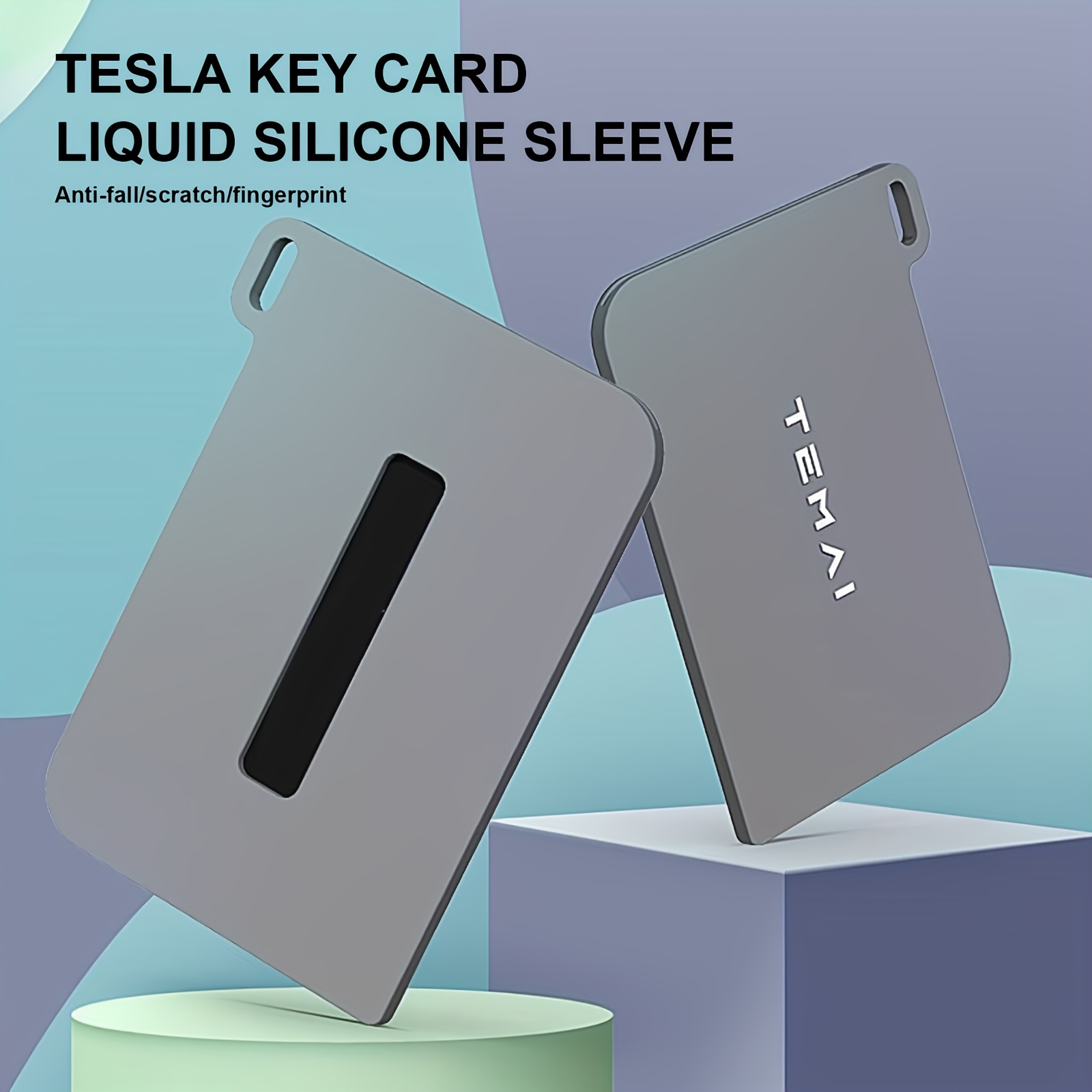 1pc Neue Silikon Schlüssel Smart Card Halter Fall Halter - Temu