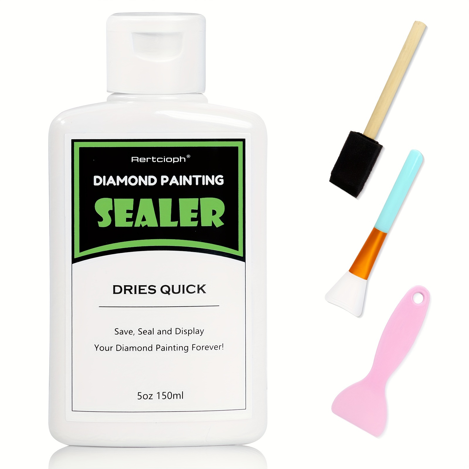 Diamond Painting Sealer 60ml 5d Diamond Painting Glue Permanently Keep Glow  Good Effect Quick Drying Good Sealing Effect Quick Dry Suitable For 5d  Diamond Painting And Puzzle Glue - Arts, Crafts 