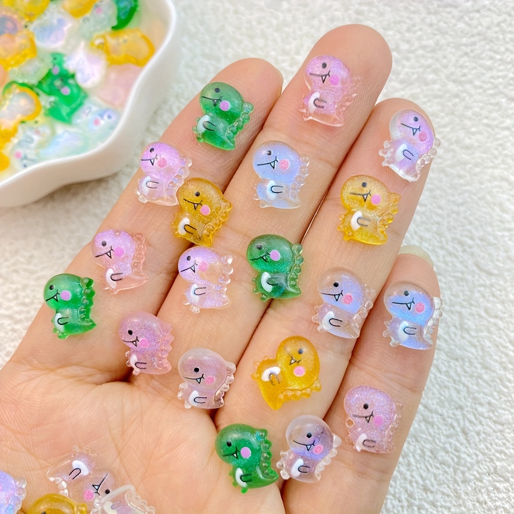 Resin Colorful Mini Cute Shiny Candy Nail Charms flatback - Temu