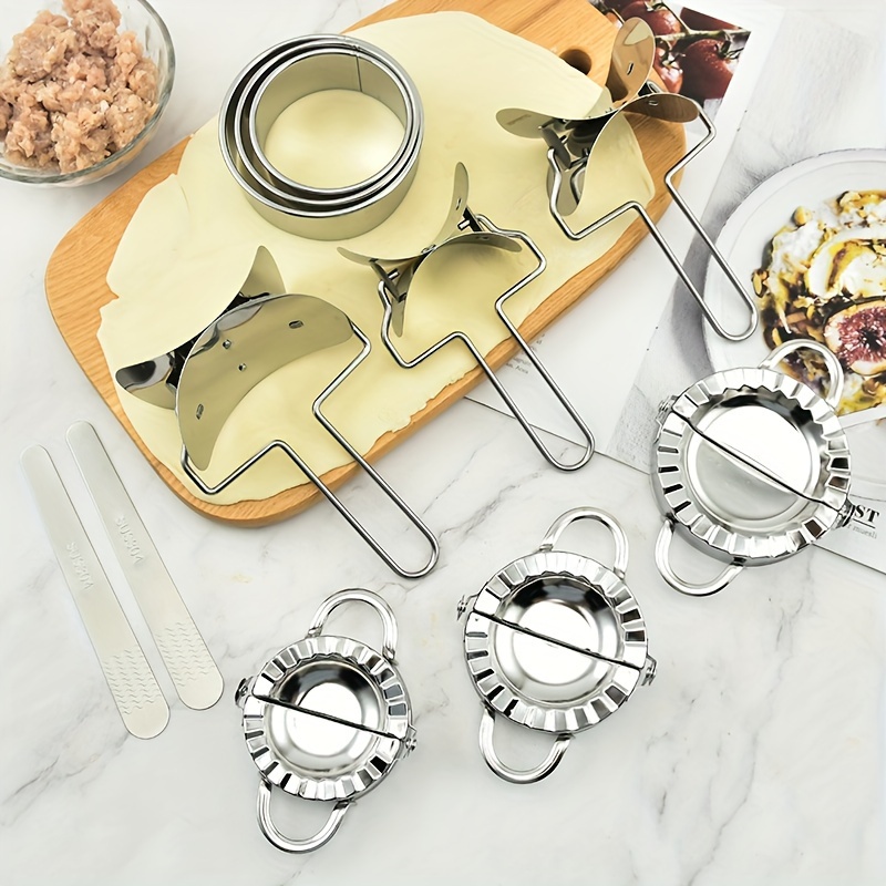 Italian Ravioli Cutter Set Pasta Press Kitchen Attachment Kit Ravioli Maker