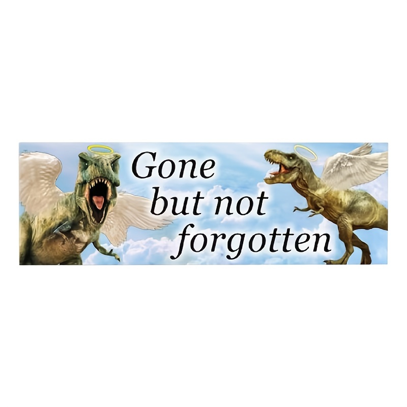 

Interesting Dinosaur Stickers, Car Bumper Stickers Vinyl Stickers For The Inside And Outside Of The Rearview Mirror