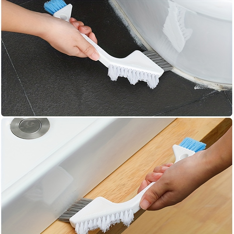 Bathroom Brush, Tile Corner Crevice Brush, Multifunctional Cleaning Brush,  Floor Drain Brush - Temu