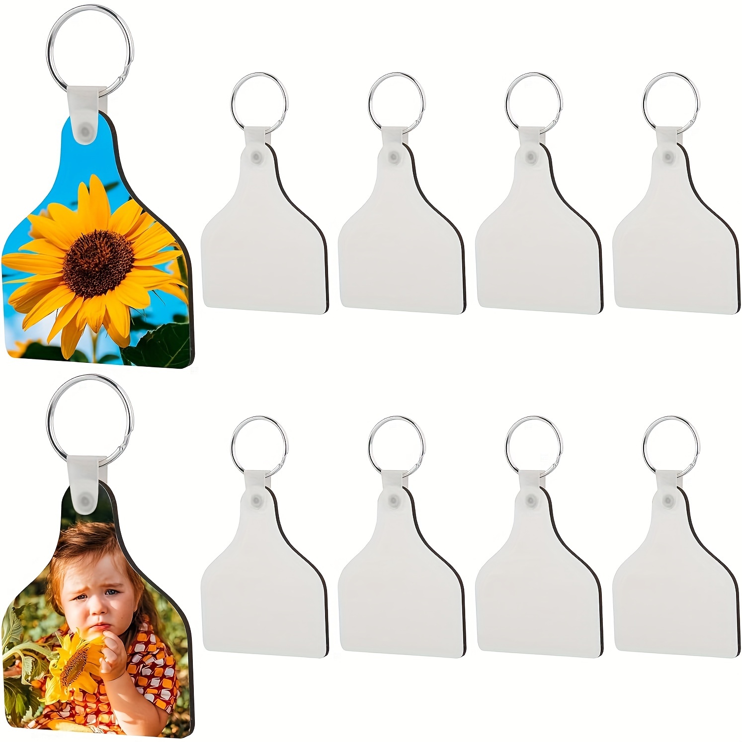 Cow Ear Tag Sublimation Blank Keychains Mdf Board Heat Transfer Keychains  Double Sided Sublimation Key Chains With Key Ring Diy Ornaments For  Graduation Day Present Craft Making - Temu Lithuania