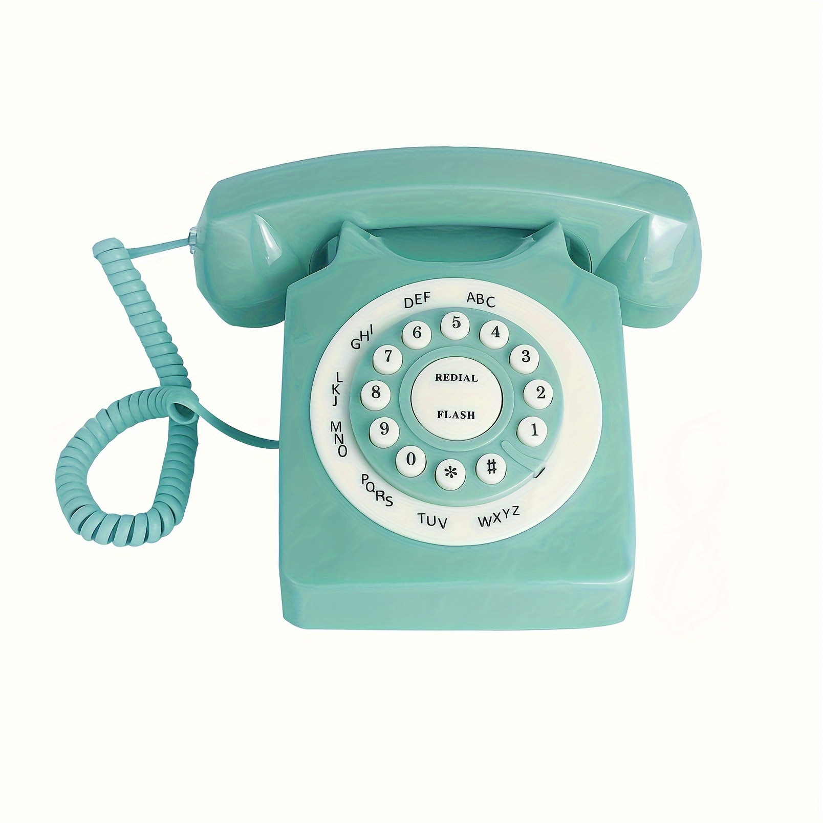 Corded Landline Phone For Home White Retro Telephone vintage - Temu