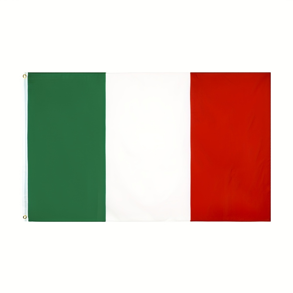 

1pc, Multi-size Green White Red Italy Flag (2x3fts, 3x5 Ft), Italian National Flags Banner, Outdoor Decor, Yard Decor, Garden Decor, Outside Decor