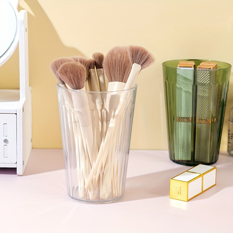 1Pcs Makeup Brush Holder Marble Makeup Brushes Cup Ceramic