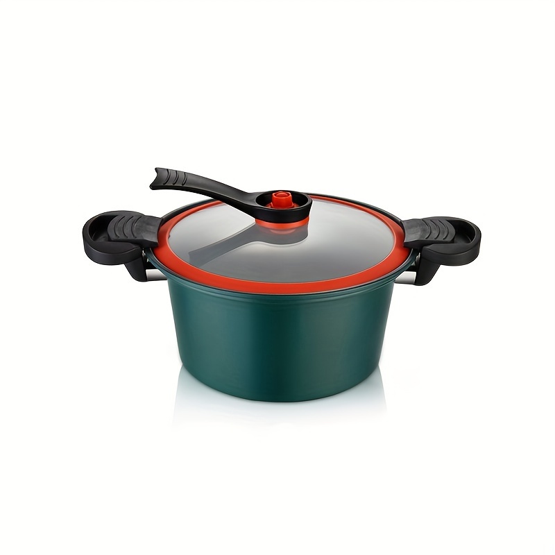 Roman Pot Micro-autocuiseur Anti-adhésif Soupe Pot Cuisinière à induction  Universel Binaural Micro-pression de grande valeur Cuisinière de grande  capacité (whi