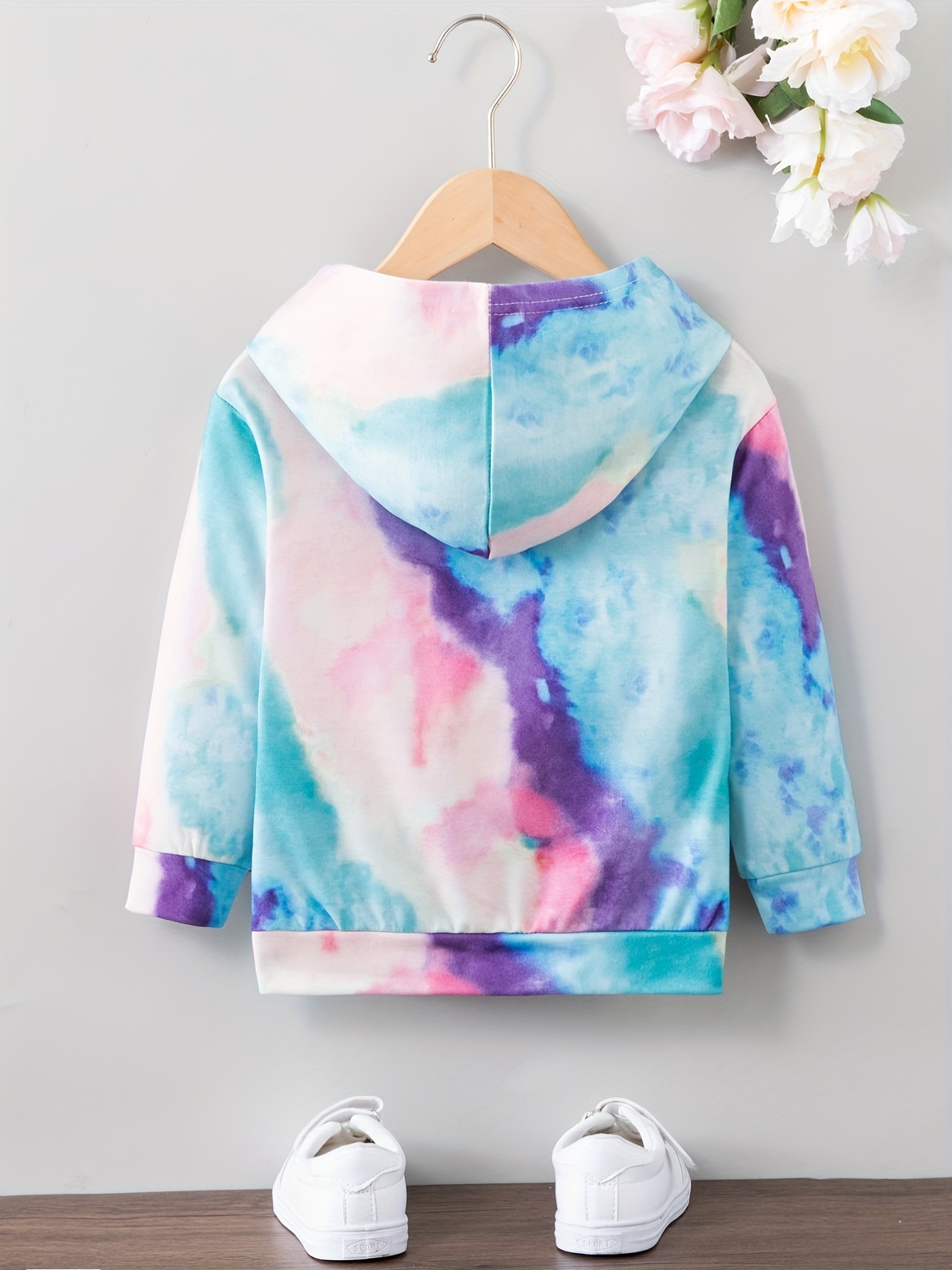  bilison Teen Girl Clothes Tie Dye Sweatshirt Tops Girls Fall  Winter Hoodie 4-10 Years Pink Color: Clothing, Shoes & Jewelry