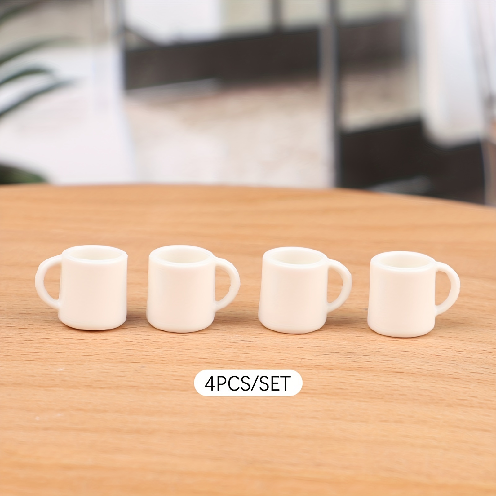 5pcs Cute Mini 1:12 Scale Model Dollhouse Miniature Coffee Cup