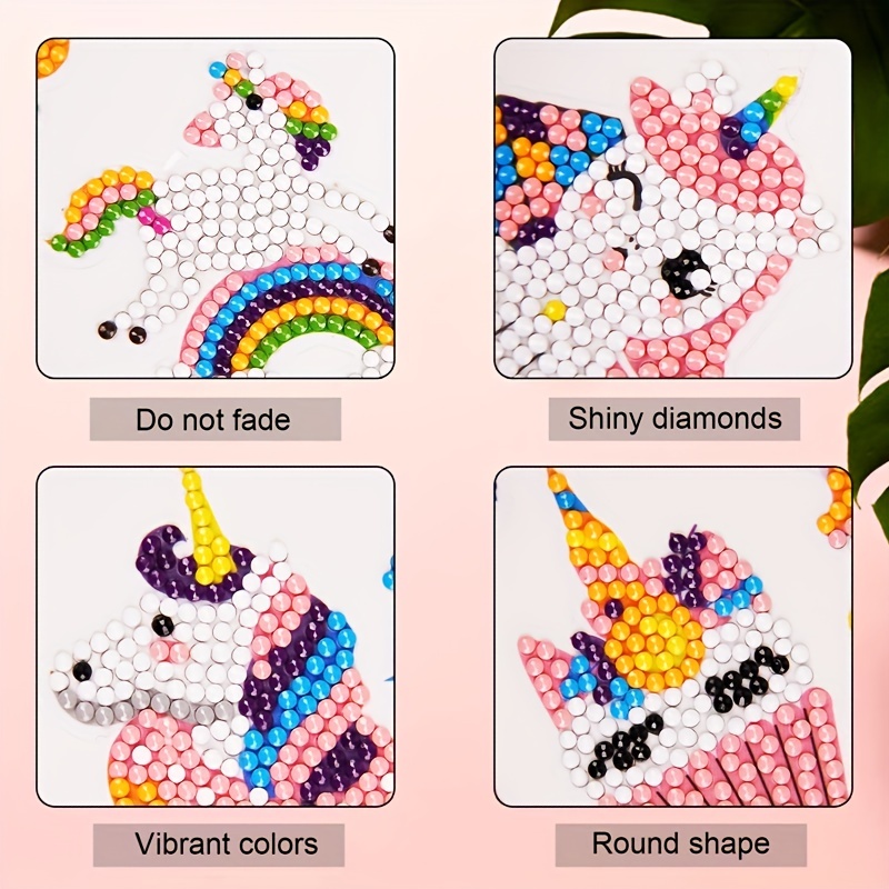 Carnival Fun 5D Diamond Art Kits for Kids, Arts and Crafts for
