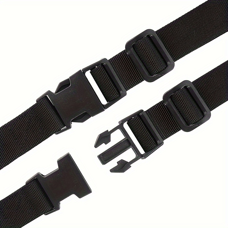 1pc Accesorios Viaje Correa Amarre Carga Duradera Negra - Temu