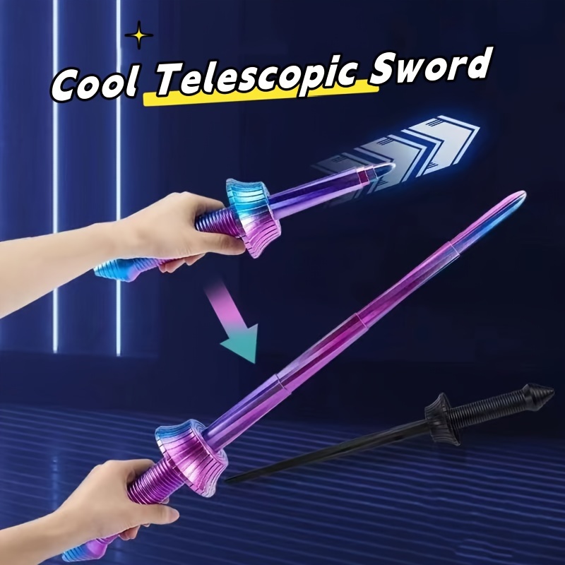Laser Sword Telescopic Colorful Luminous Fluorescent Laser