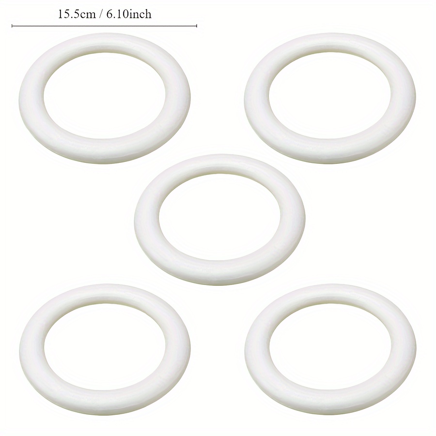 1p Foam Circle 5 Sizes Garland Frame Foam Garland Form - Temu Canada