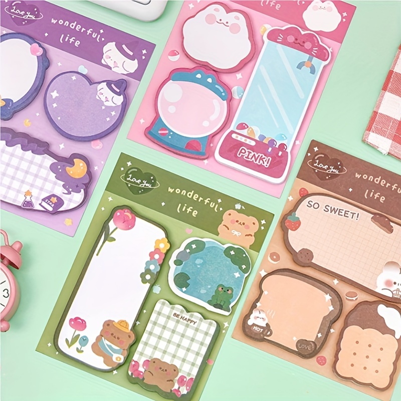 Stationery Set Letter Paper Memo Pad And Stickers Perfect - Temu