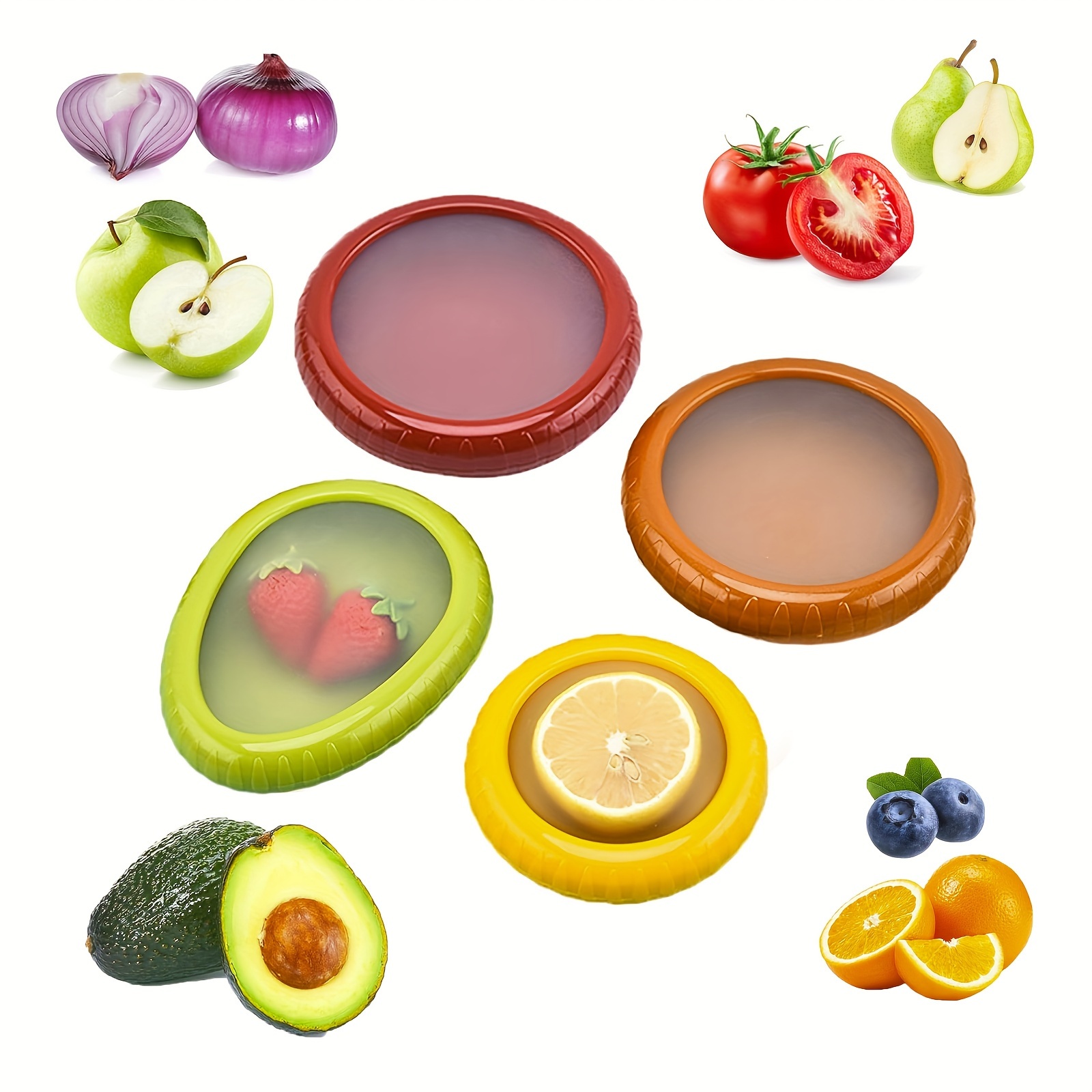 1pc Avocado Storage Container, Fruit Storage Box, Airtight Seal Food Saver  Avocado Box