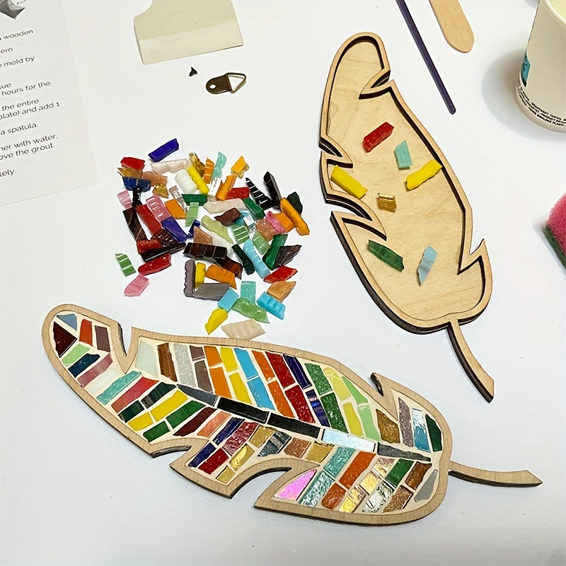Kits de mosaïque pour enfants Kits d'artisanat Artisanat Mosaïque Enfants  Bricolage Jouets faits à la main pour les filles