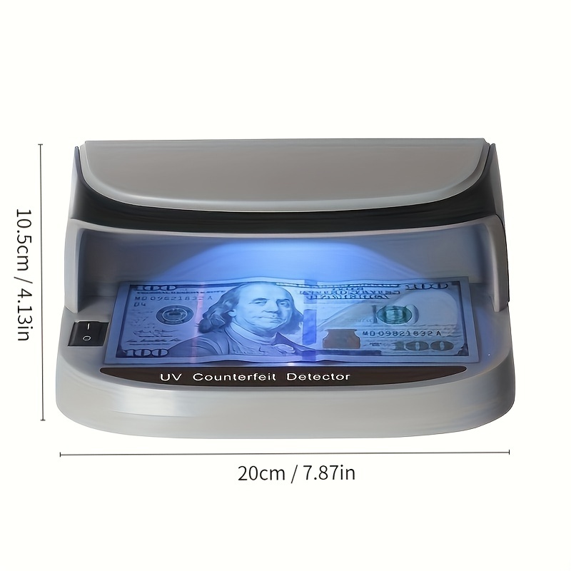 Detector de Billete Falso Consumer UV/MG Grande