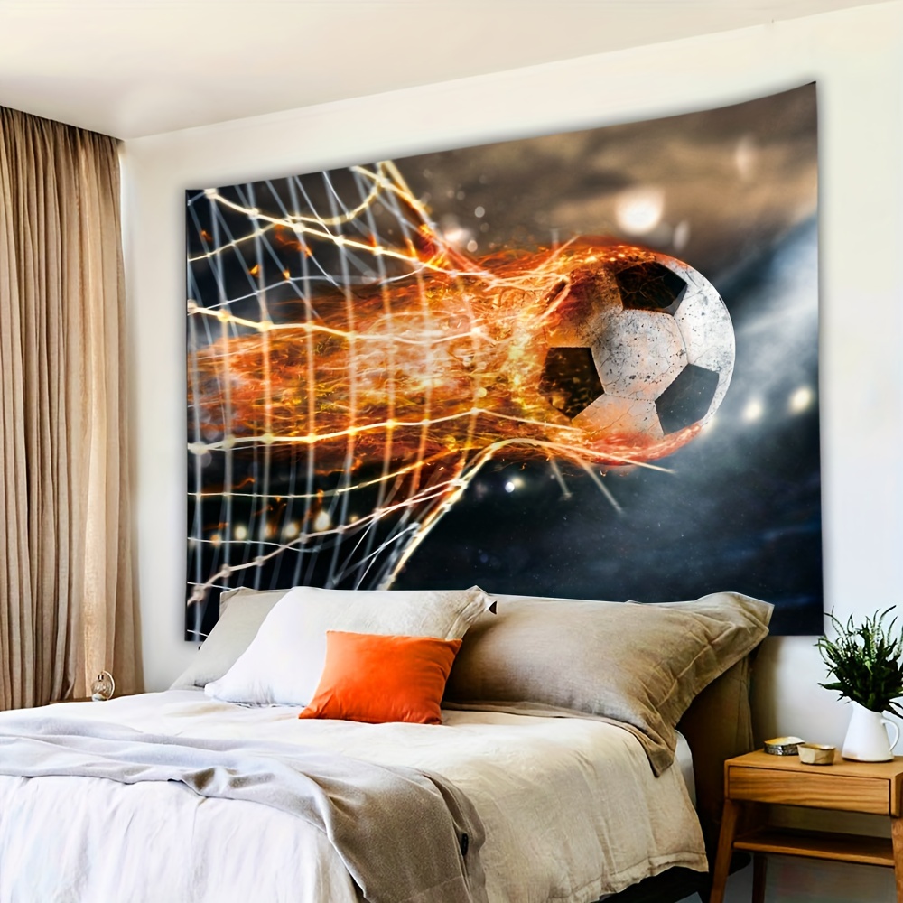 Football best sale wall tapestry