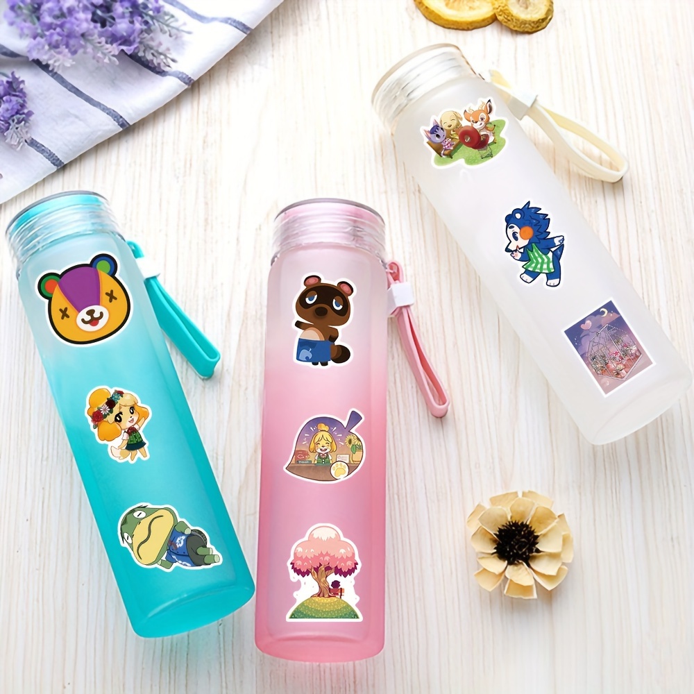 100pcs Anime Stickers Decals, Waterproof Japanese Anime Stickers Pack for  Adults Teens Kids, Cute Cartoon Stickers for Water Bottle Laptop Skateboard