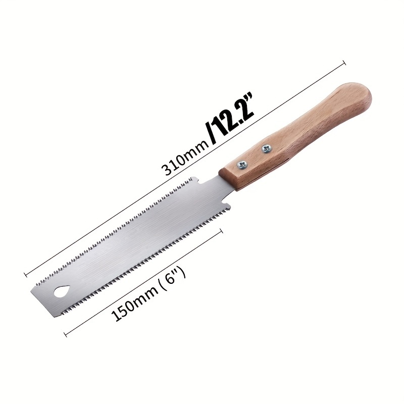  Kijima IQ - Herramienta para carpintería Delta Ryoba, sierra de madera  japonesa de doble filo, con hoja cónica, para cortar madera : Herramientas  y Mejoras del Hogar