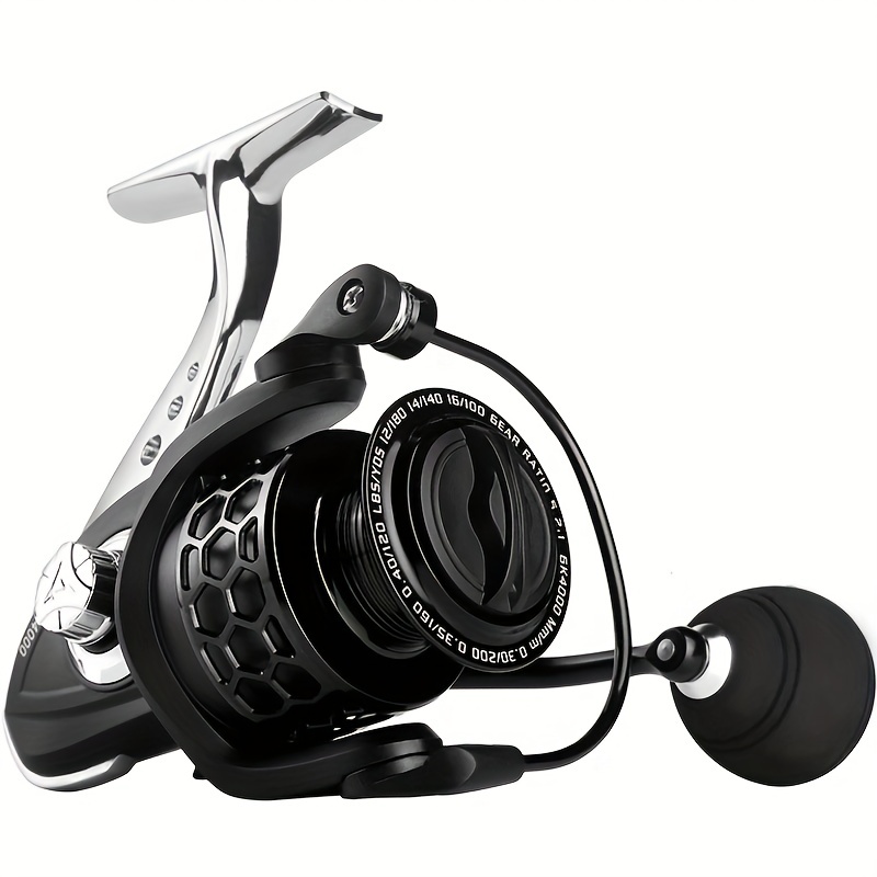 GlobalNiche® Fishing Reels Spinning Saltwater Metal Hand Wheel GL 1000-7000  Series 12BB for Ocean Boat Fishing Color Black Bearing Quantity 12 Spool  Capacity 5000 Series : : Toys & Games