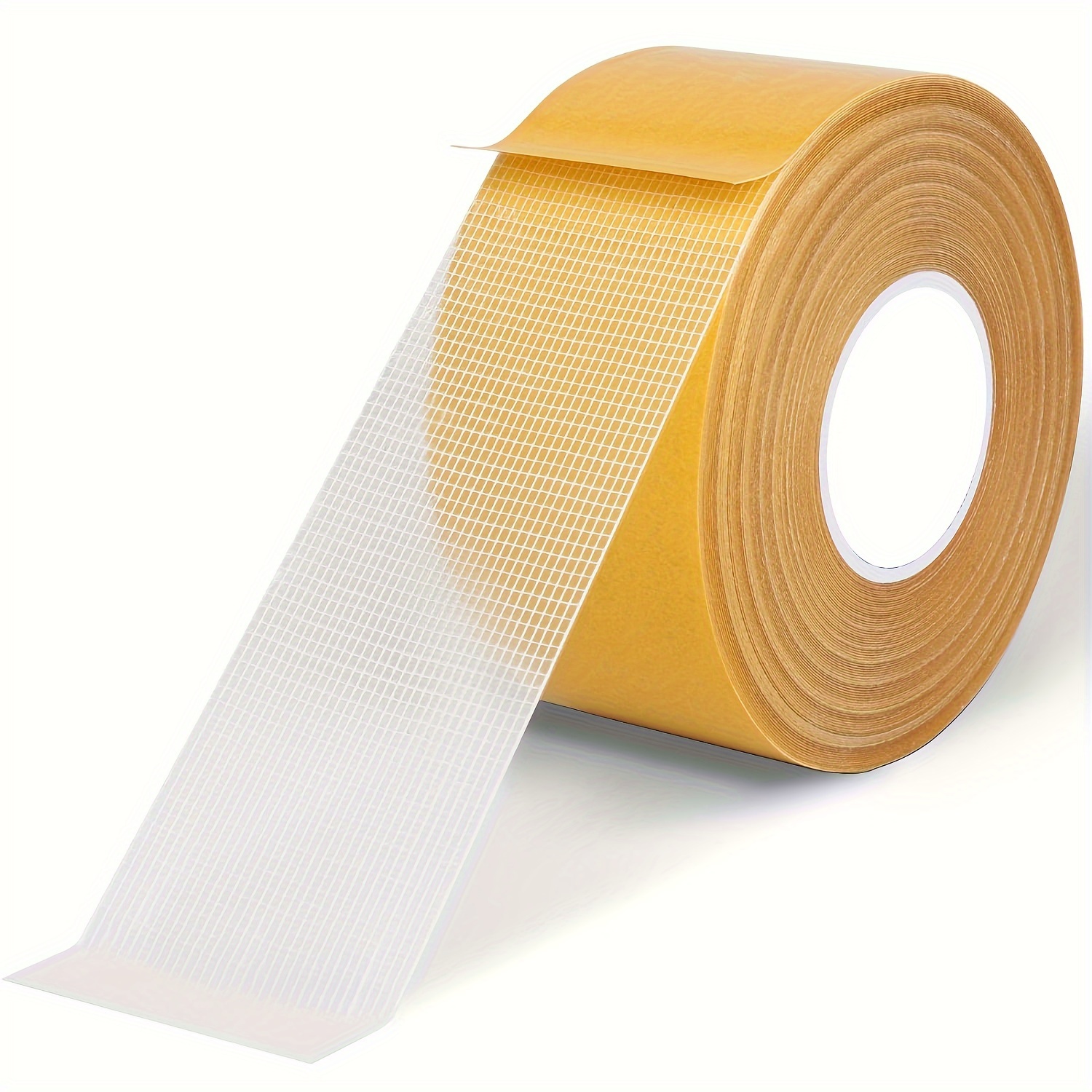 Strong Adhesive Double-Sided Gauze Fiber Mesh Tape, High Adhesive Strength  Mesh Double-Sided Duct Tape, Double Sided Tape Heavy Duty Mounting Tape