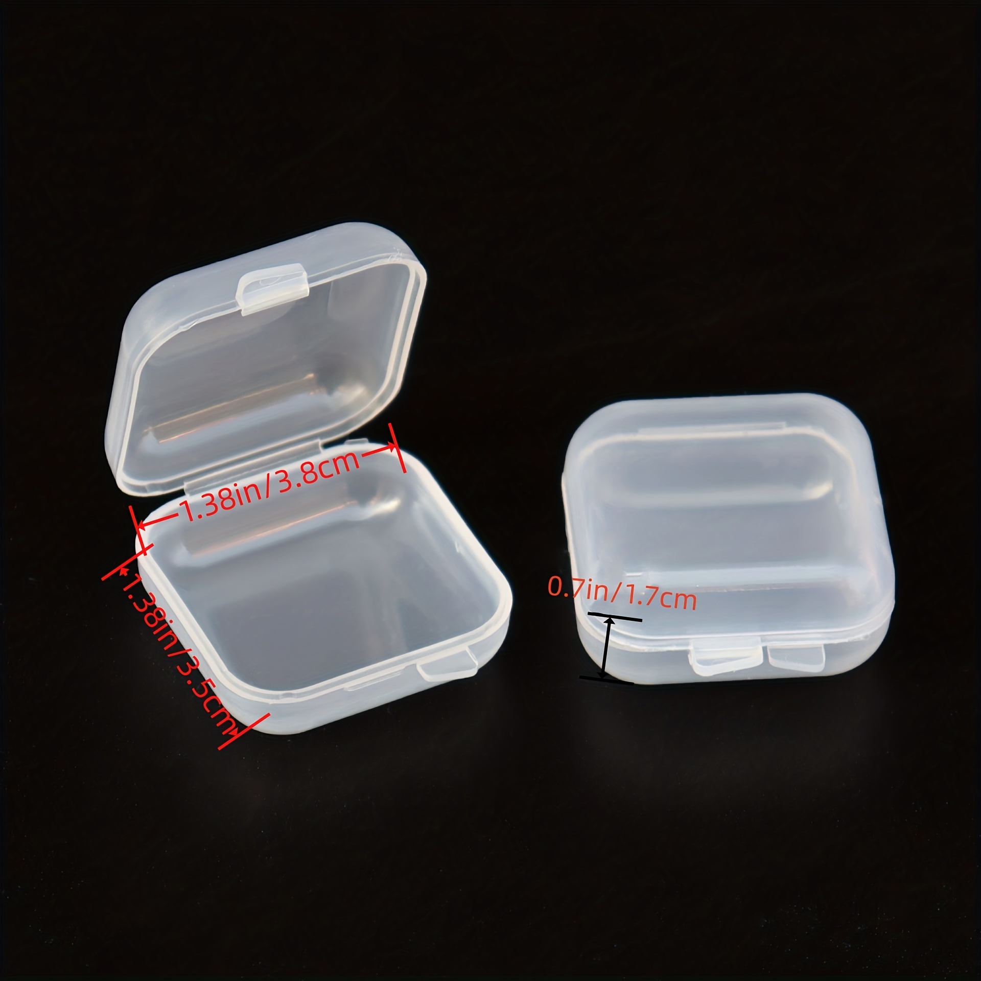 Transparent Plastic Jewelry Storage Bag Antioxidant Small - Temu