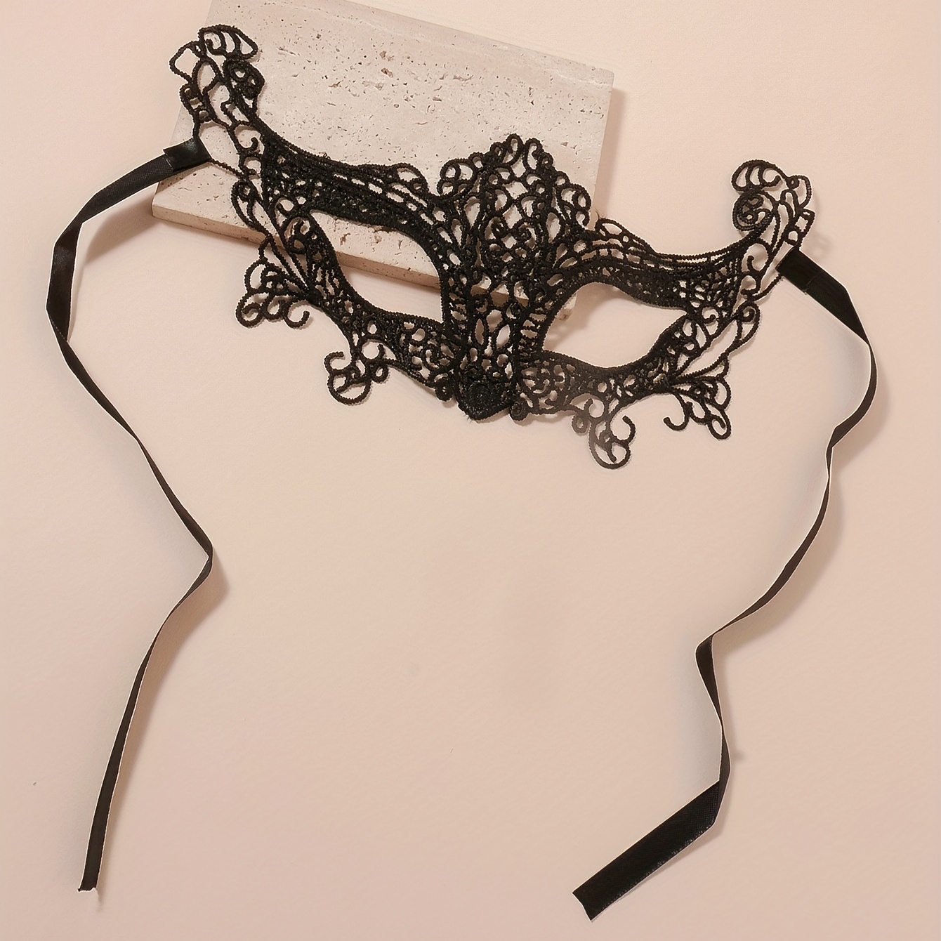 Lace Pop Prom Mask Punk Style Face Accessories