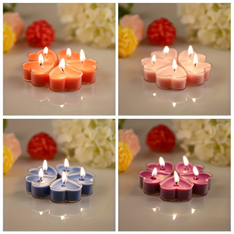 Scented Candles Standing Love Heart Shaped Aromatherapy - Temu