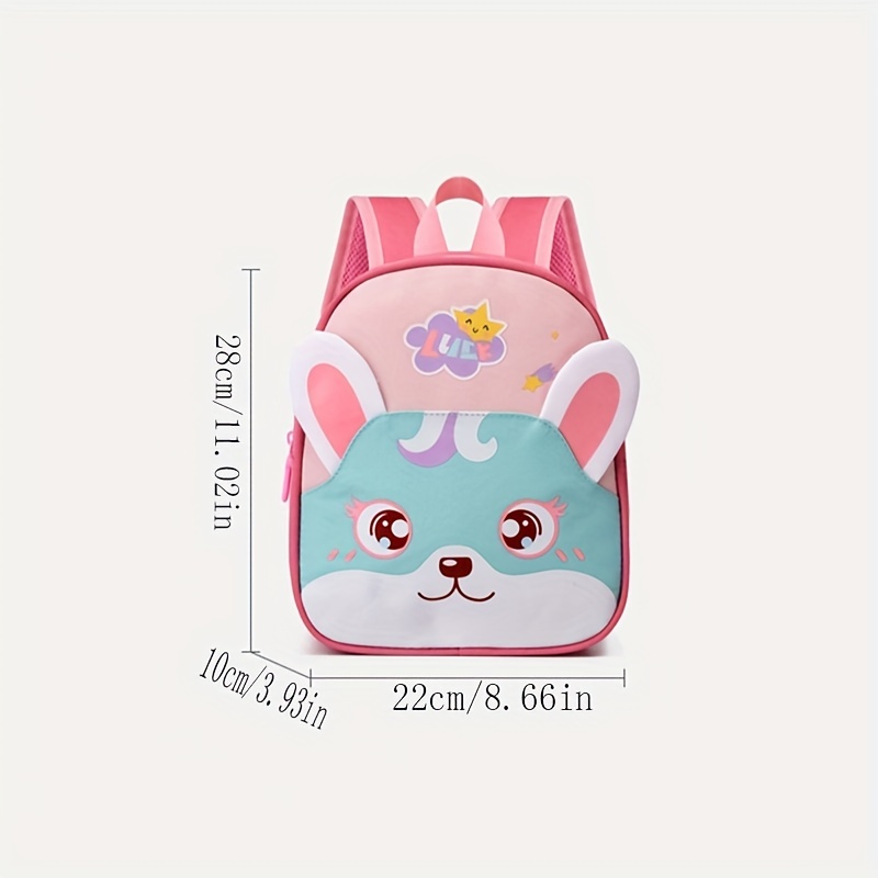 Kids' Outdoor Lightweight Backpack with Animal Print