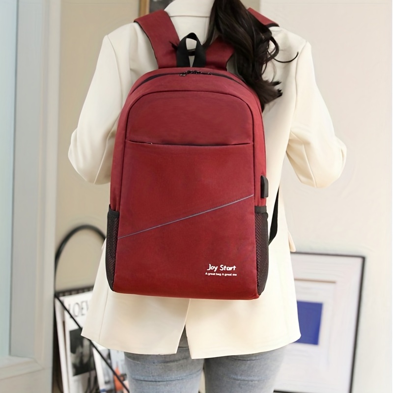 3Pcs Laptop Backpack Set School Bag Crossbody Bag & Coin Purse